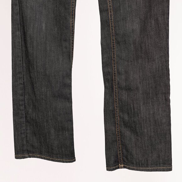 Dolce & Gabbana Charcoal Straight-Leg Logo Plaque Jeans - Picture 5 of 13